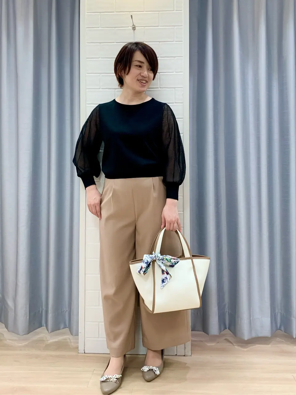 ANY SIS 丸岡 コーディネート画像