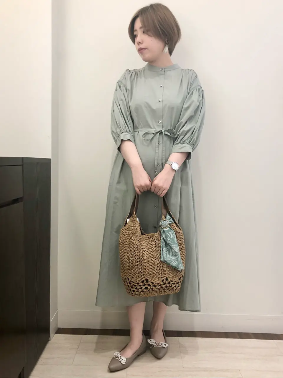 ANY SIS スタッフ コーディネート画像