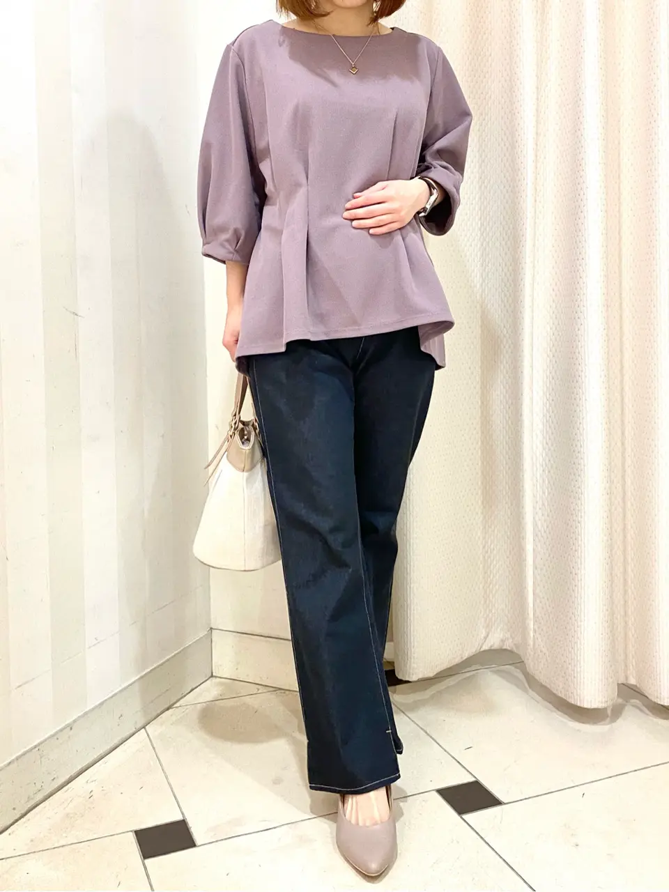 ANY SIS 横尾 コーディネート画像