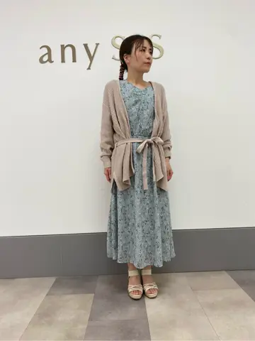 ANY SIS 長尾 コーディネート画像