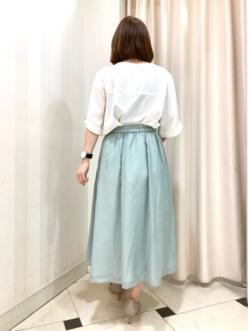 ANY SIS 横尾 コーディネート画像