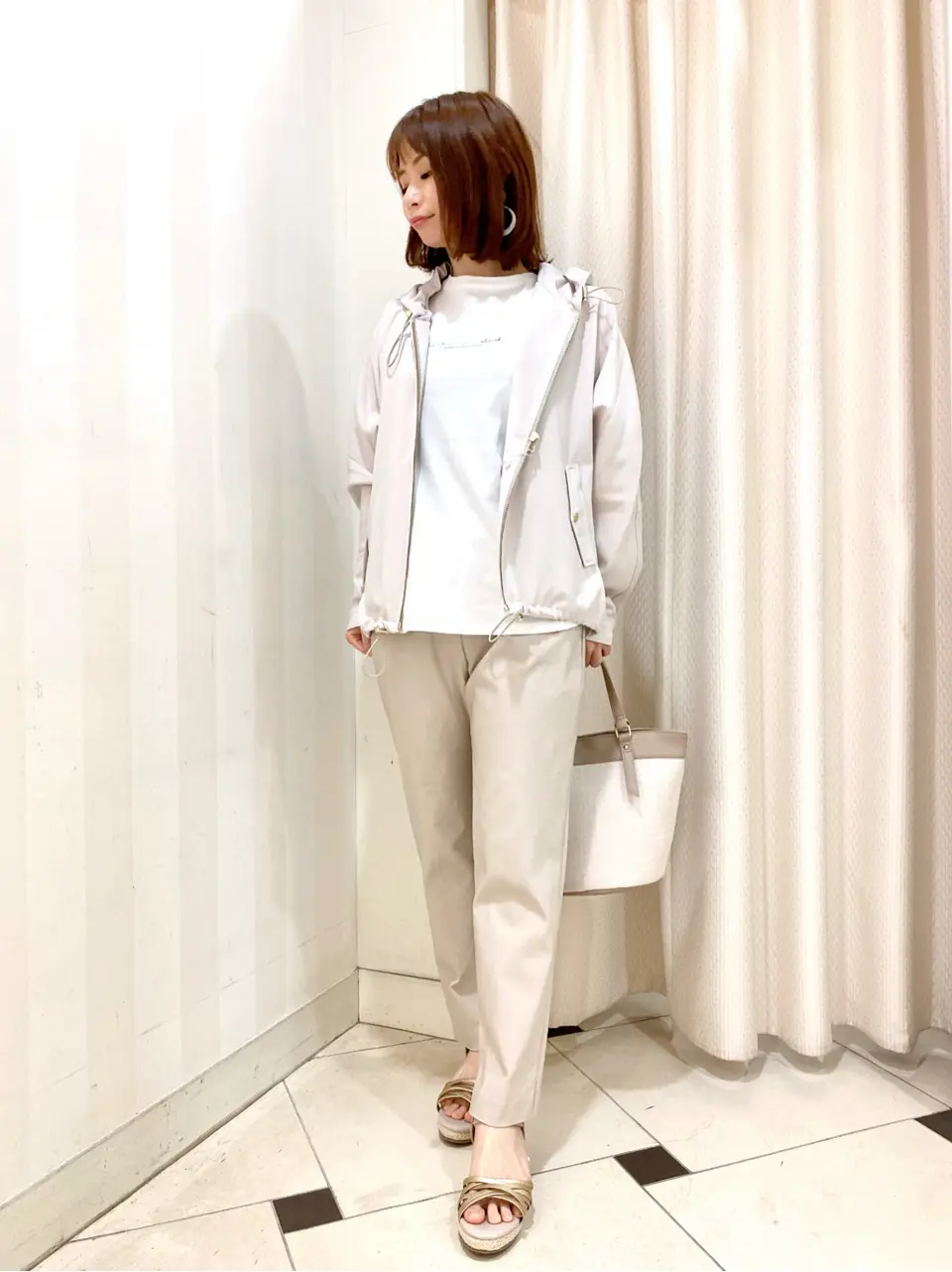 ANY SIS 横尾 コーディネート画像