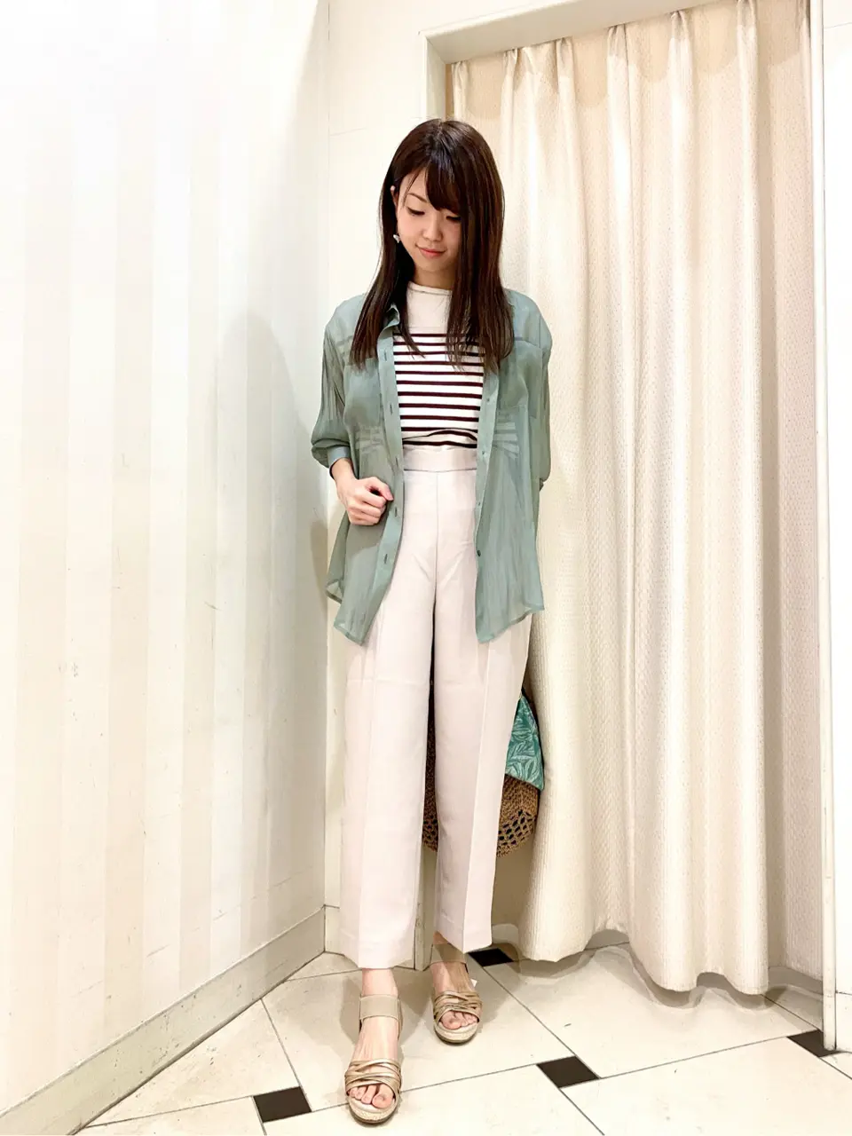 ANY SIS 金井 コーディネート画像