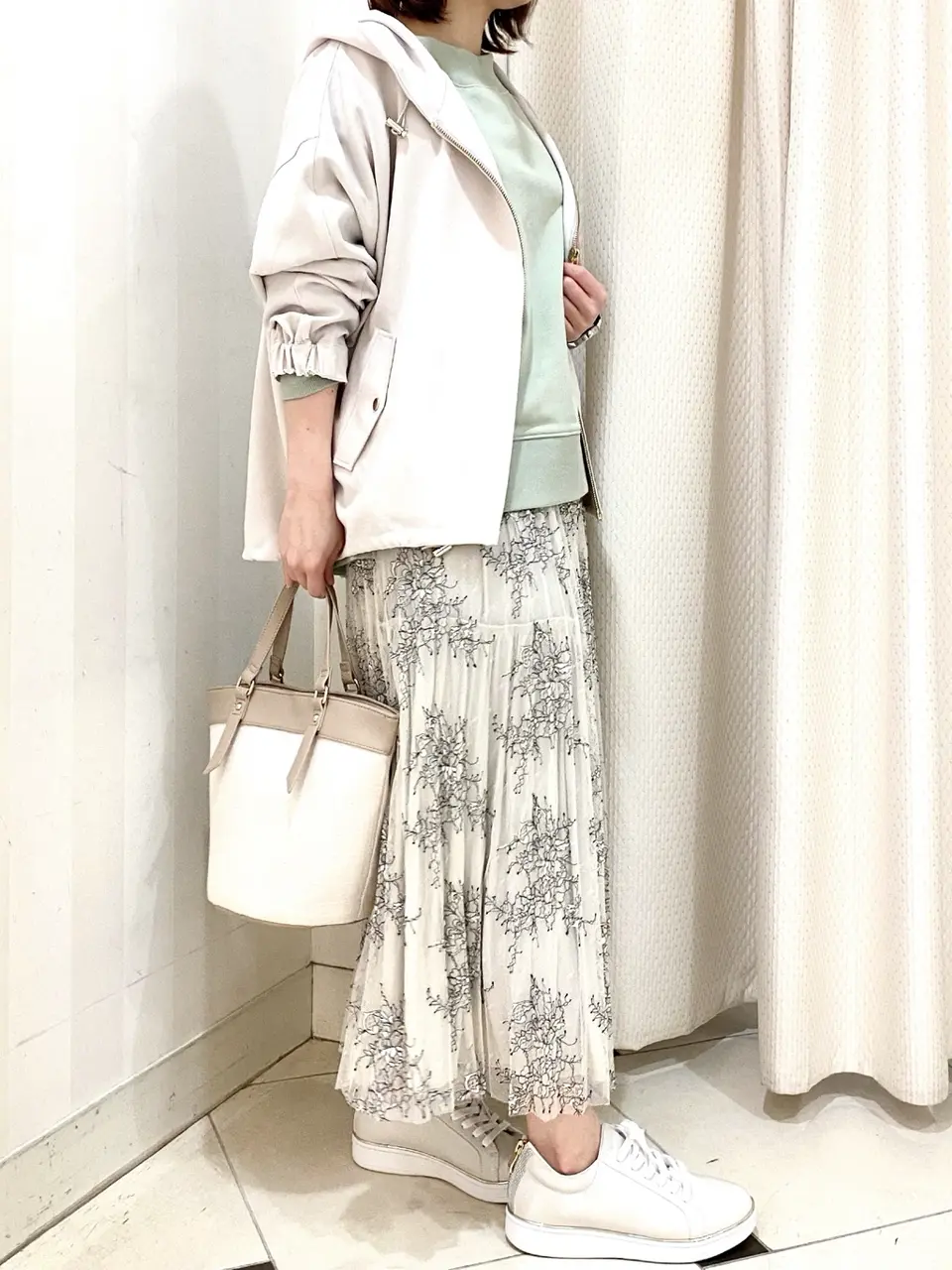 ANY SIS 横尾 コーディネート画像