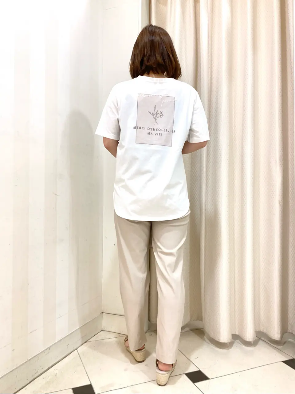 ANY SIS 横尾 コーディネート画像