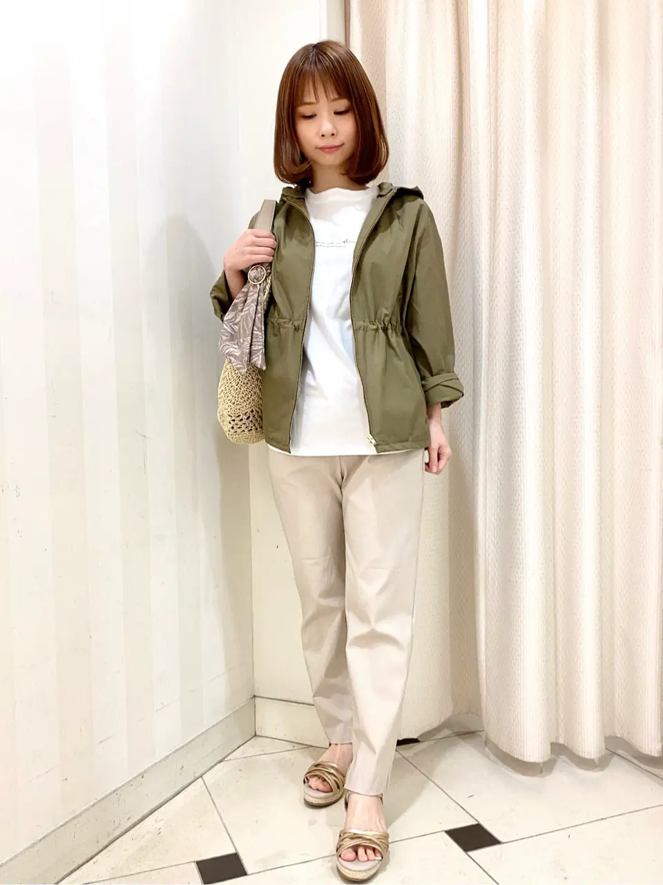 ANY SIS 横尾 コーディネート画像