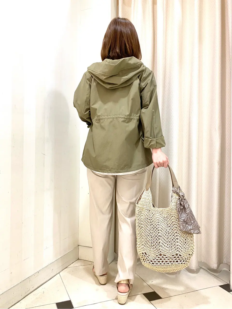 ANY SIS 横尾 コーディネート画像