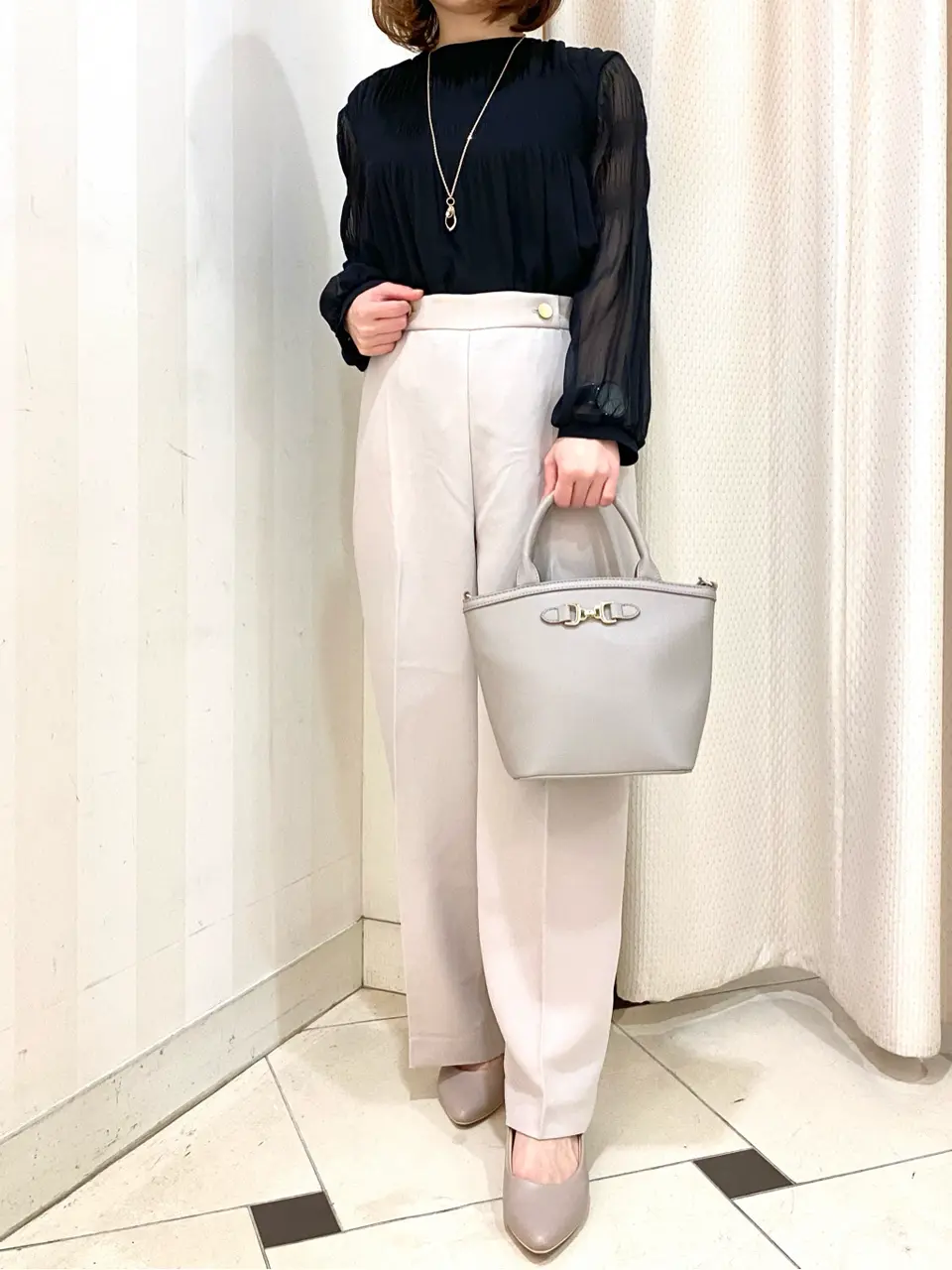 ANY SIS 横尾 コーディネート画像