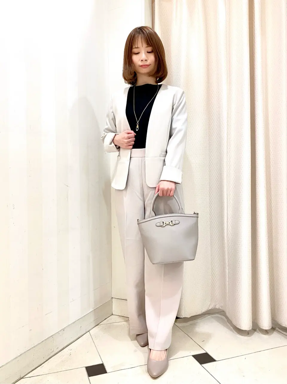 ANY SIS 横尾 コーディネート画像