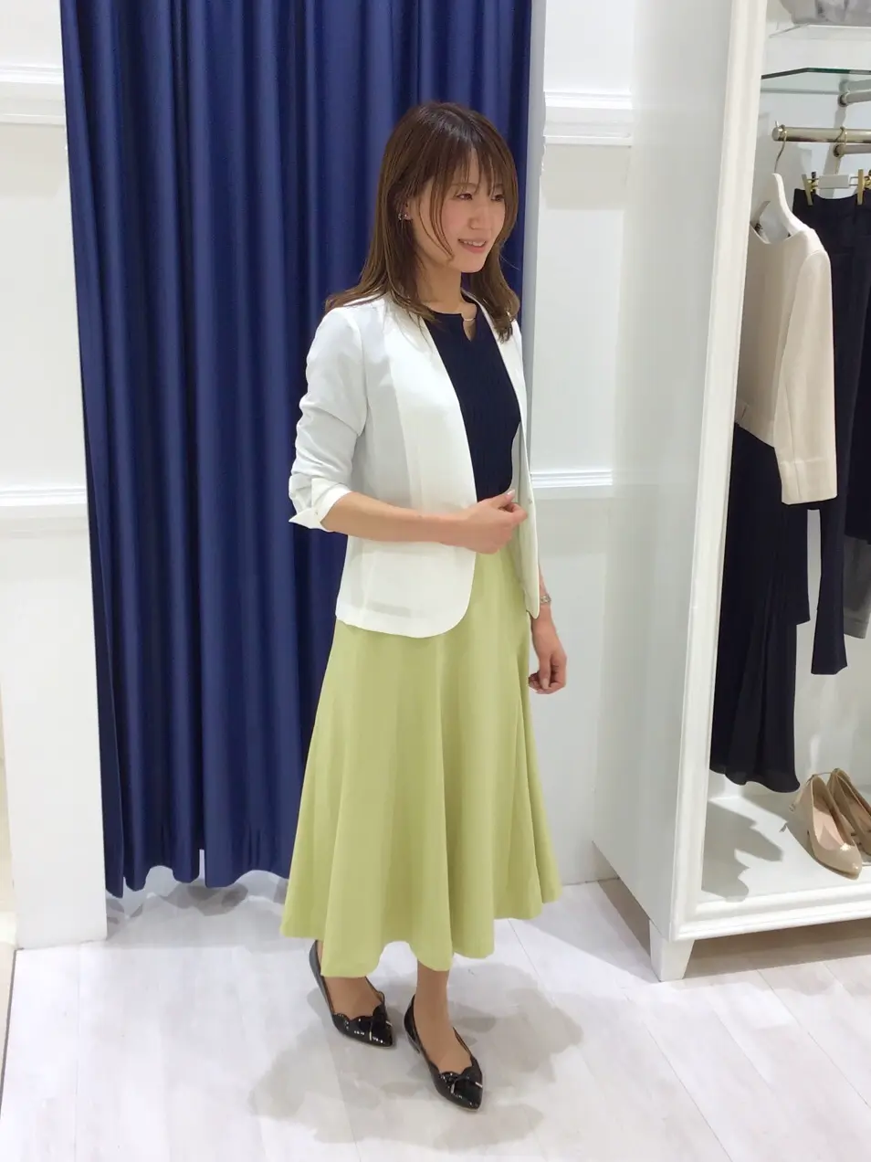 ANY SIS スタッフ コーディネート画像