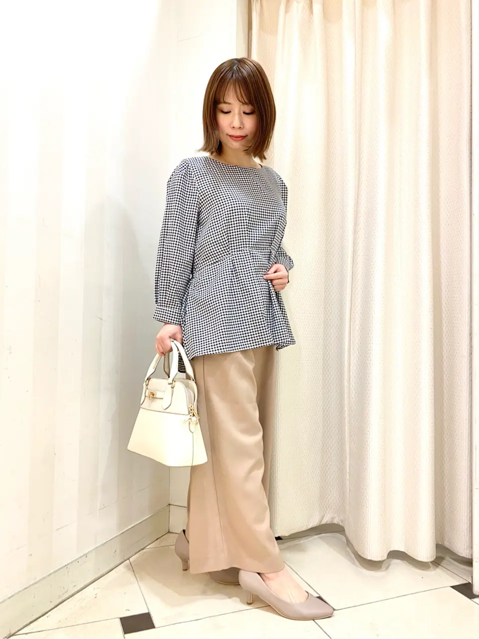 ANY SIS 横尾 コーディネート画像