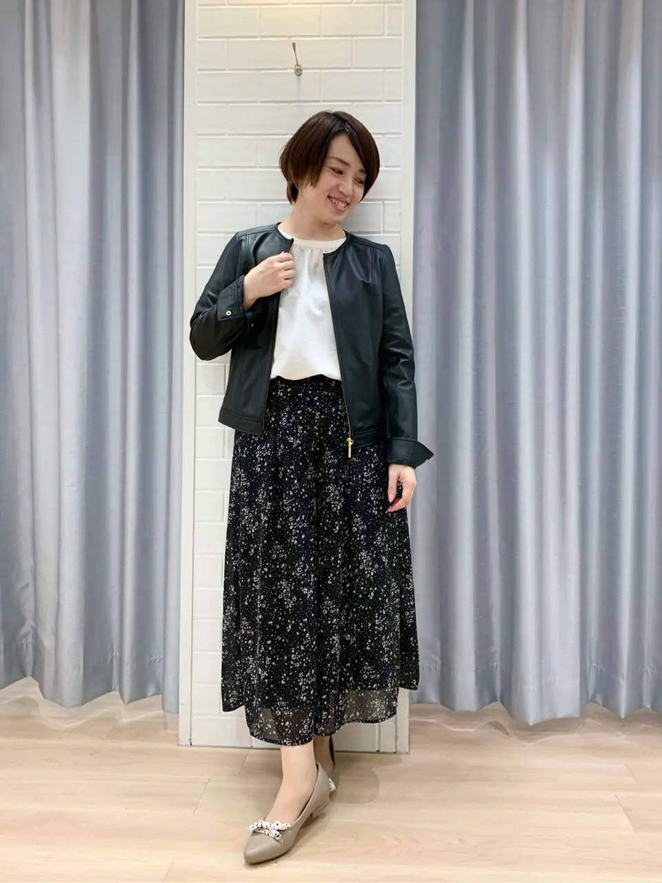 ANY SIS 丸岡 コーディネート画像