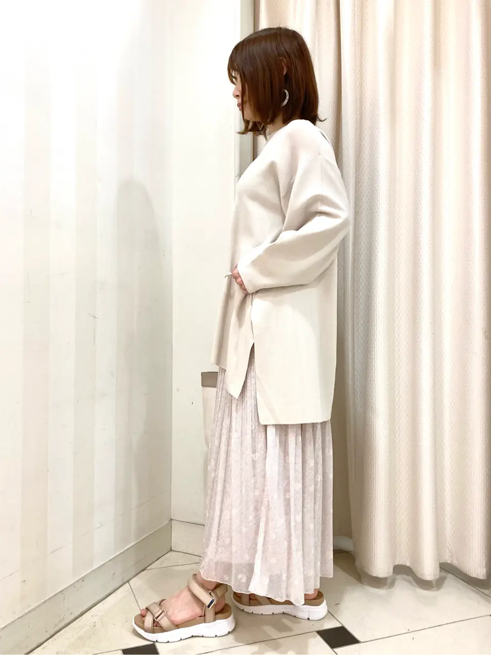 ANY SIS 横尾 コーディネート画像