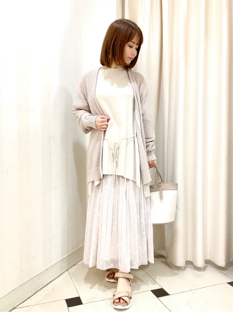 ANY SIS 横尾 コーディネート画像