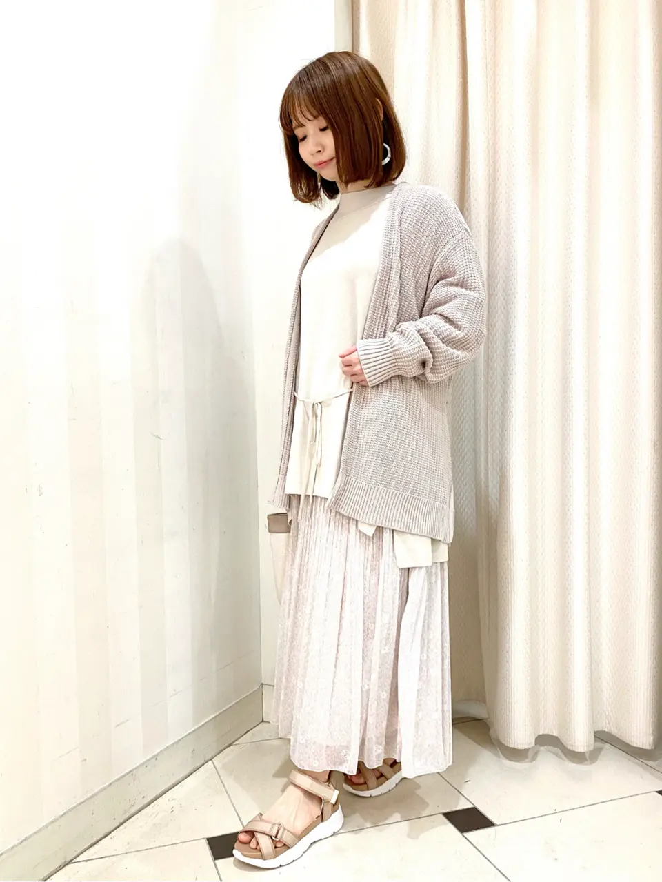 ANY SIS 横尾 コーディネート画像