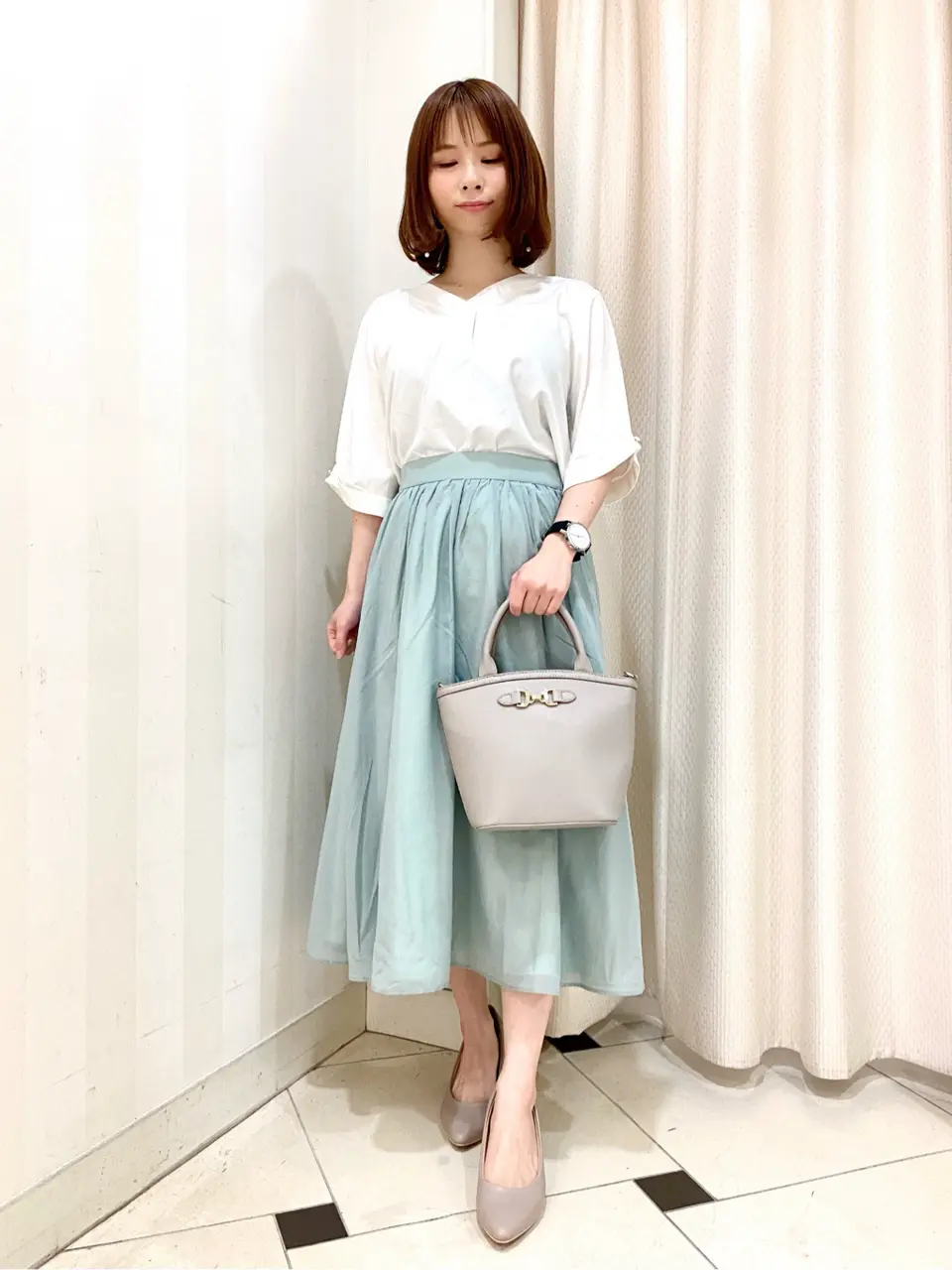 ANY SIS 横尾 コーディネート画像