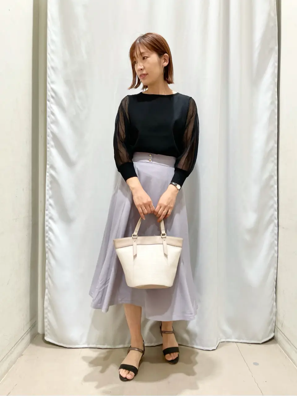 ANY SIS 濱野 コーディネート画像