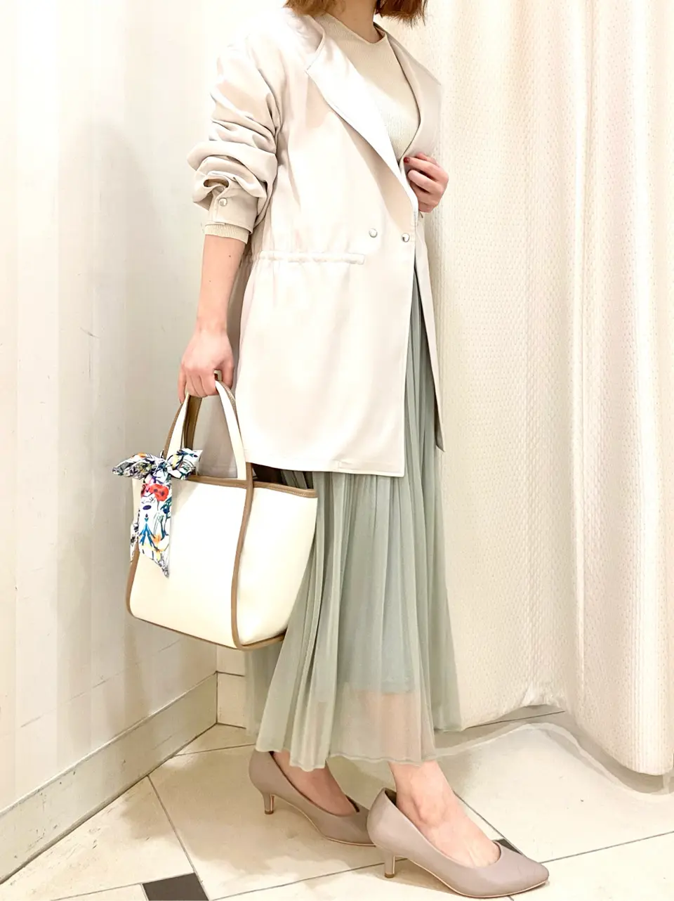 ANY SIS 横尾 コーディネート画像