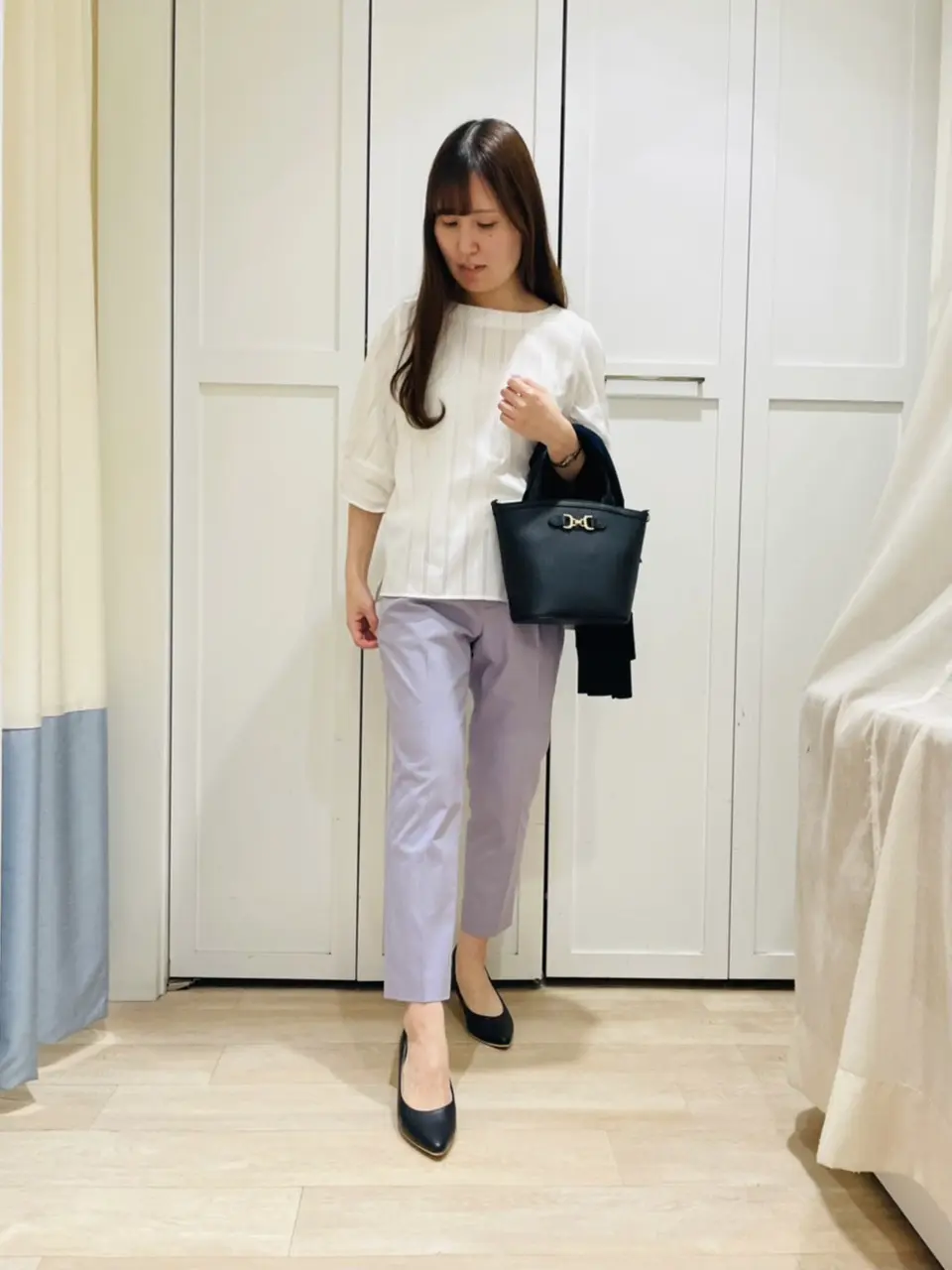 ANY SIS スタッフ コーディネート画像