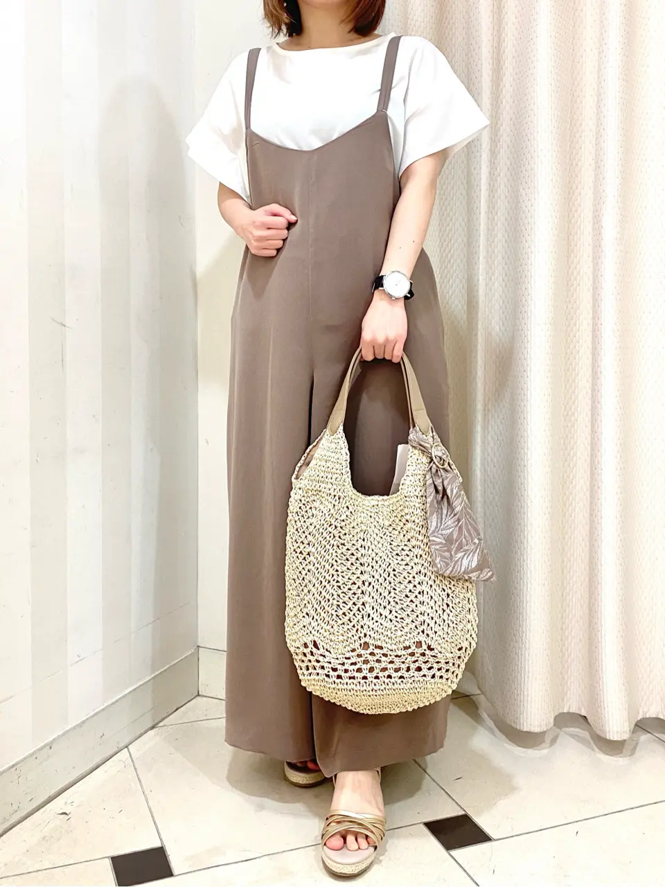 ANY SIS 横尾 コーディネート画像