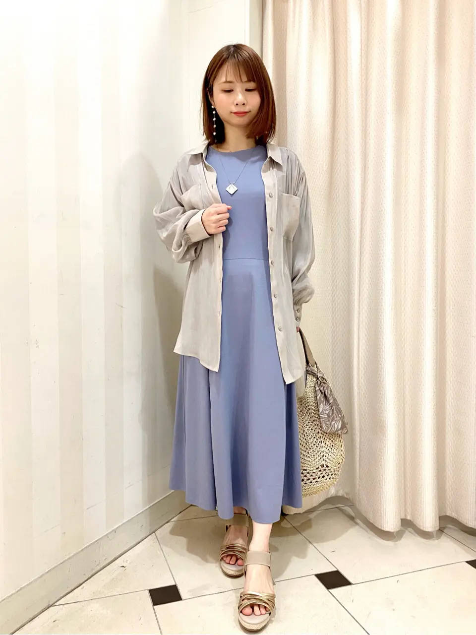 ANY SIS 横尾 コーディネート画像