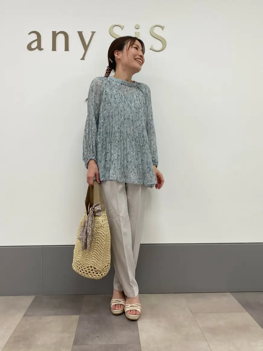 ANY SIS 長尾 コーディネート画像