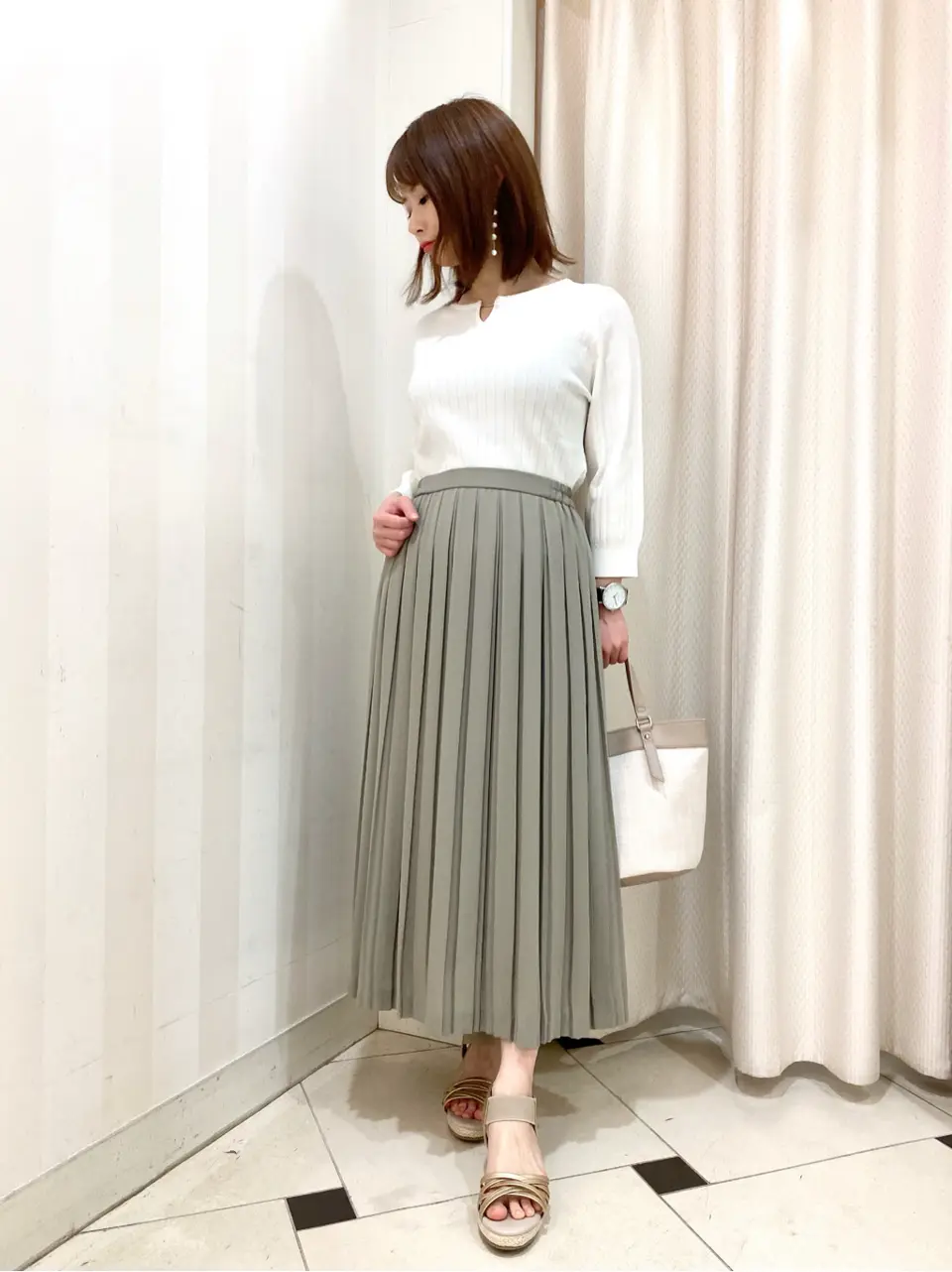 ANY SIS 横尾 コーディネート画像