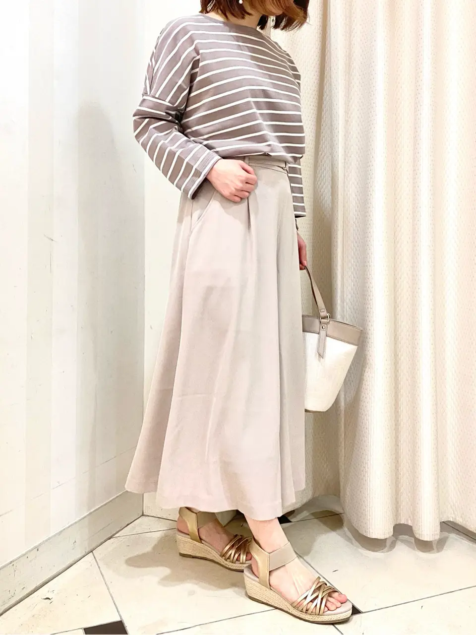 ANY SIS 横尾 コーディネート画像