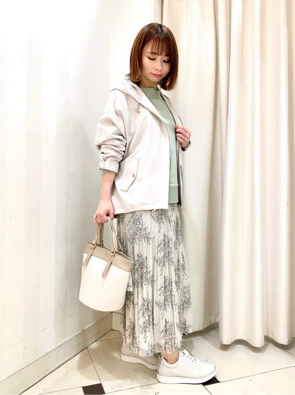 ANY SIS 横尾 コーディネート画像