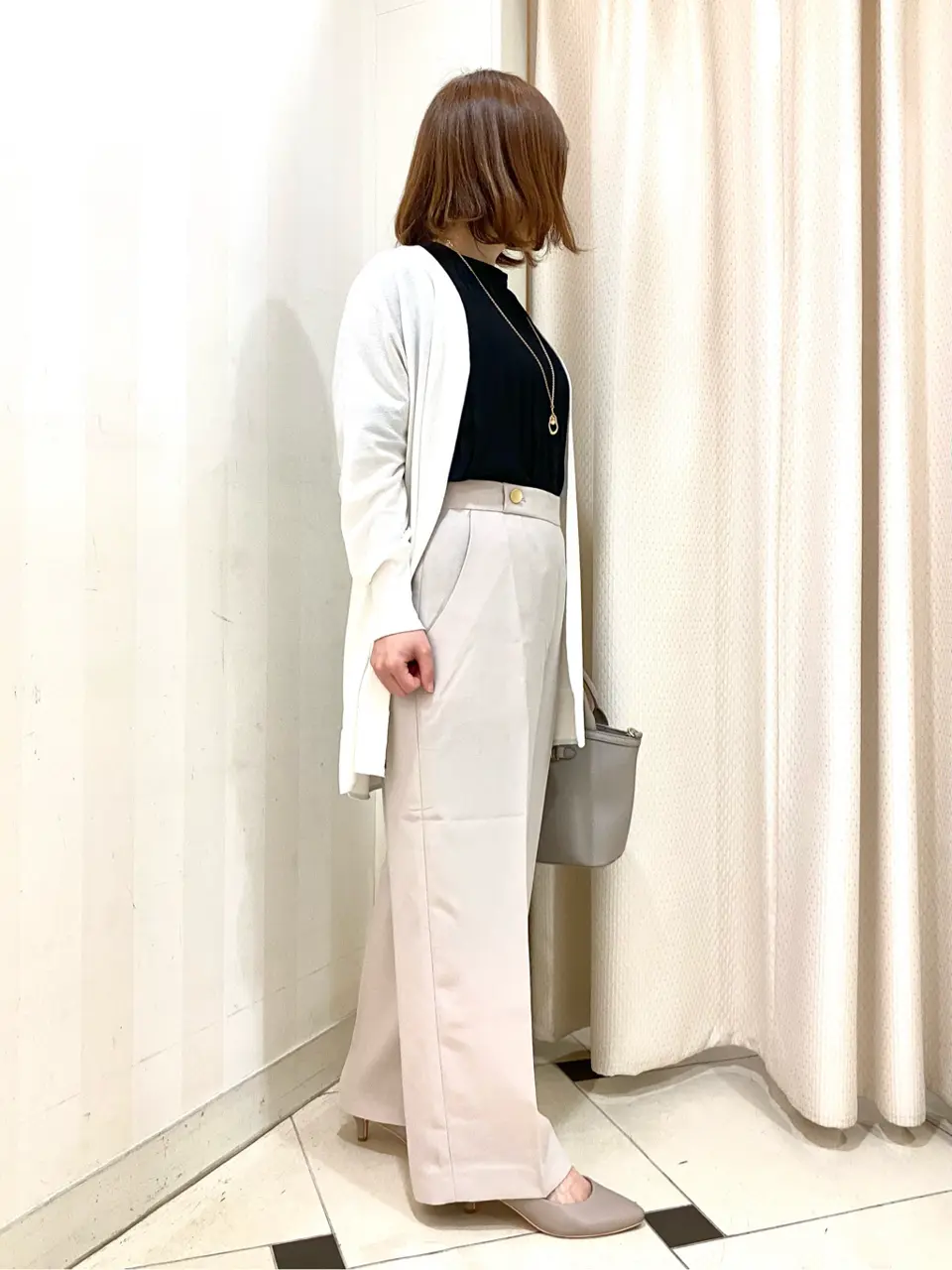 ANY SIS 横尾 コーディネート画像