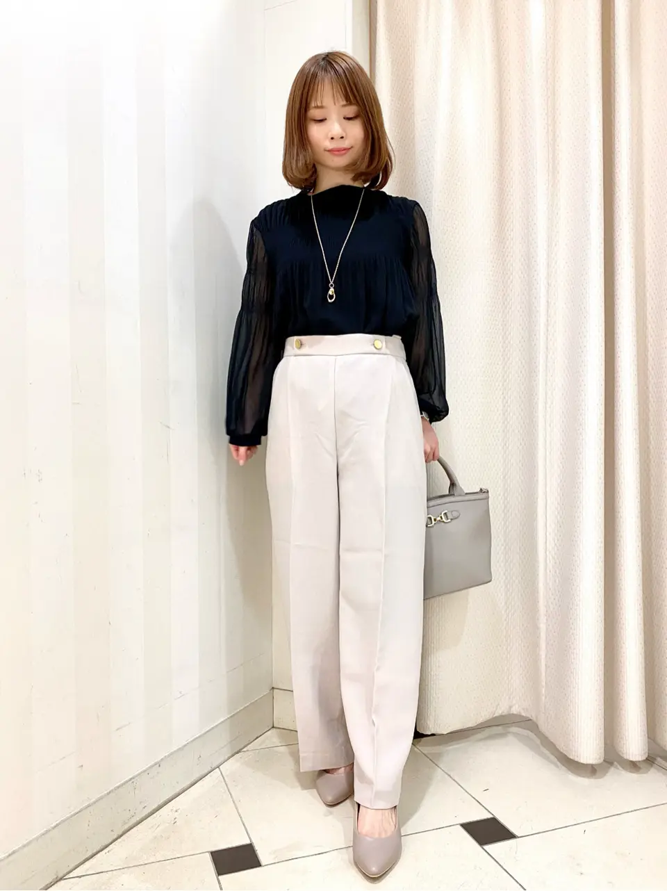 ANY SIS 横尾 コーディネート画像