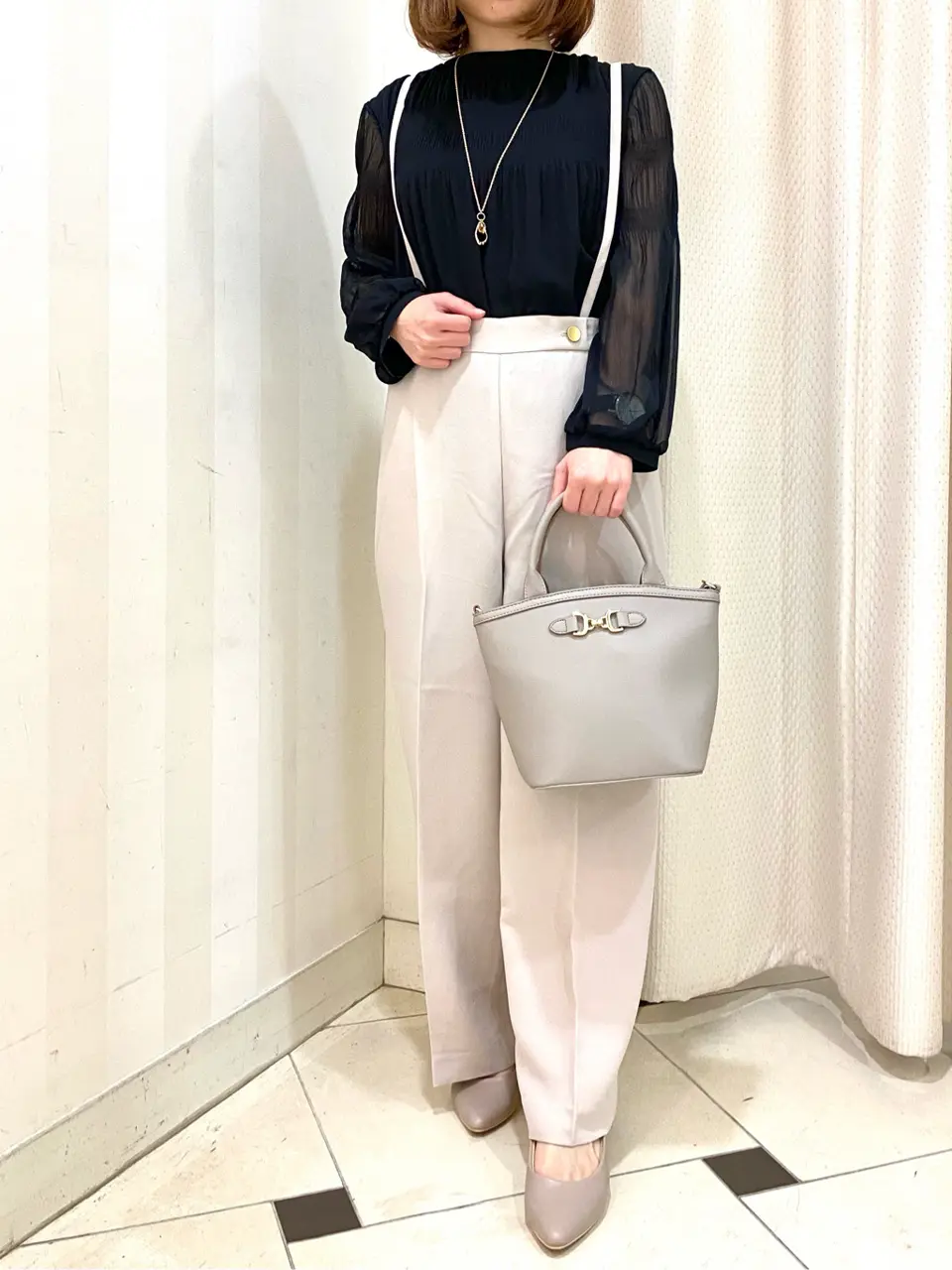 ANY SIS 横尾 コーディネート画像