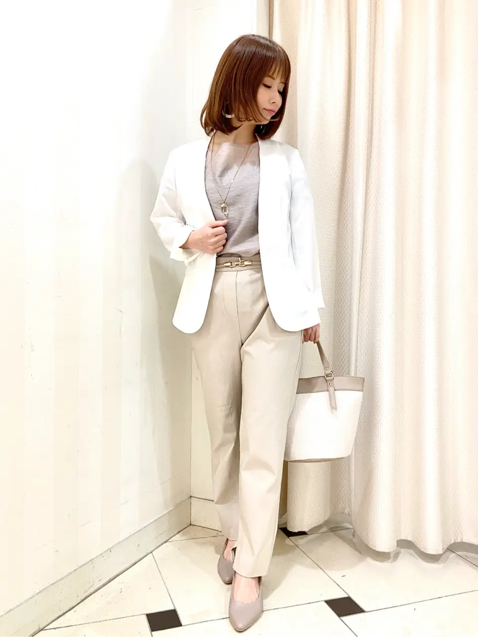 ANY SIS 横尾 コーディネート画像