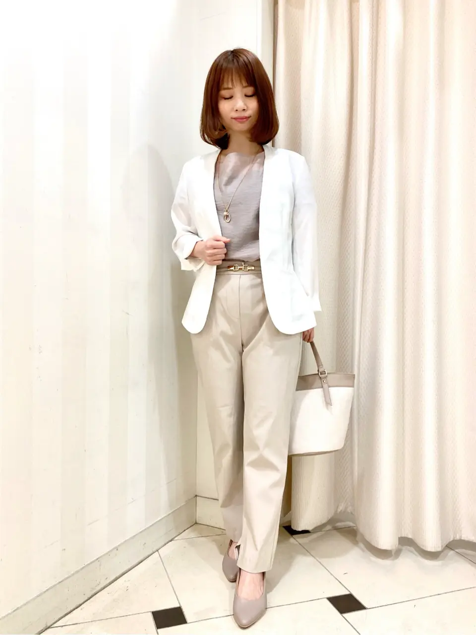 ANY SIS 横尾 コーディネート画像