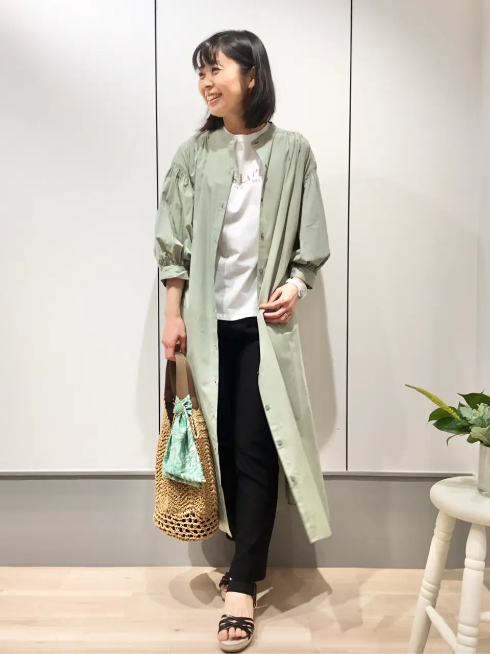 ANY SIS 山本 コーディネート画像