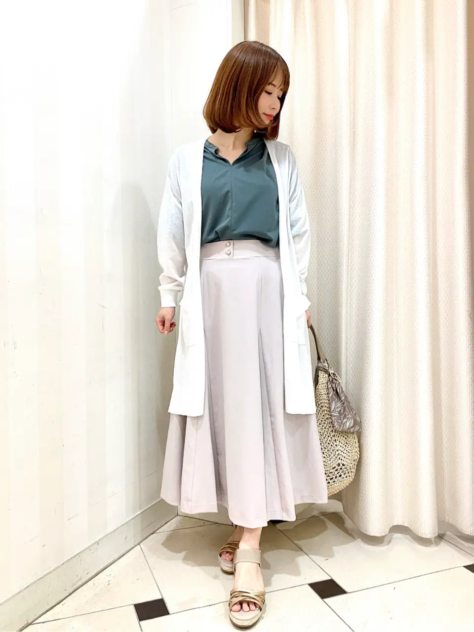 ANY SIS 横尾 コーディネート画像