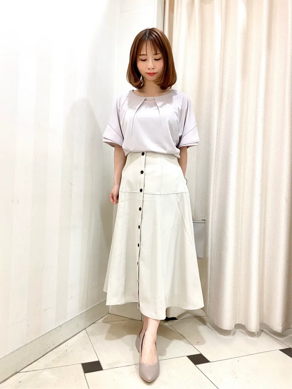 ANY SIS 横尾 コーディネート画像