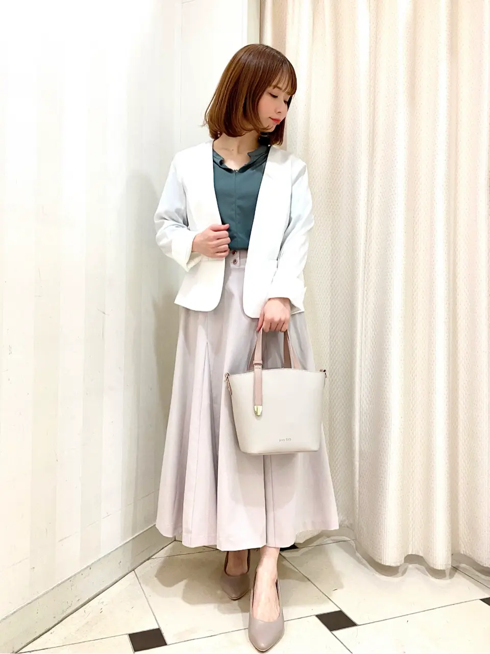 ANY SIS 横尾 コーディネート画像