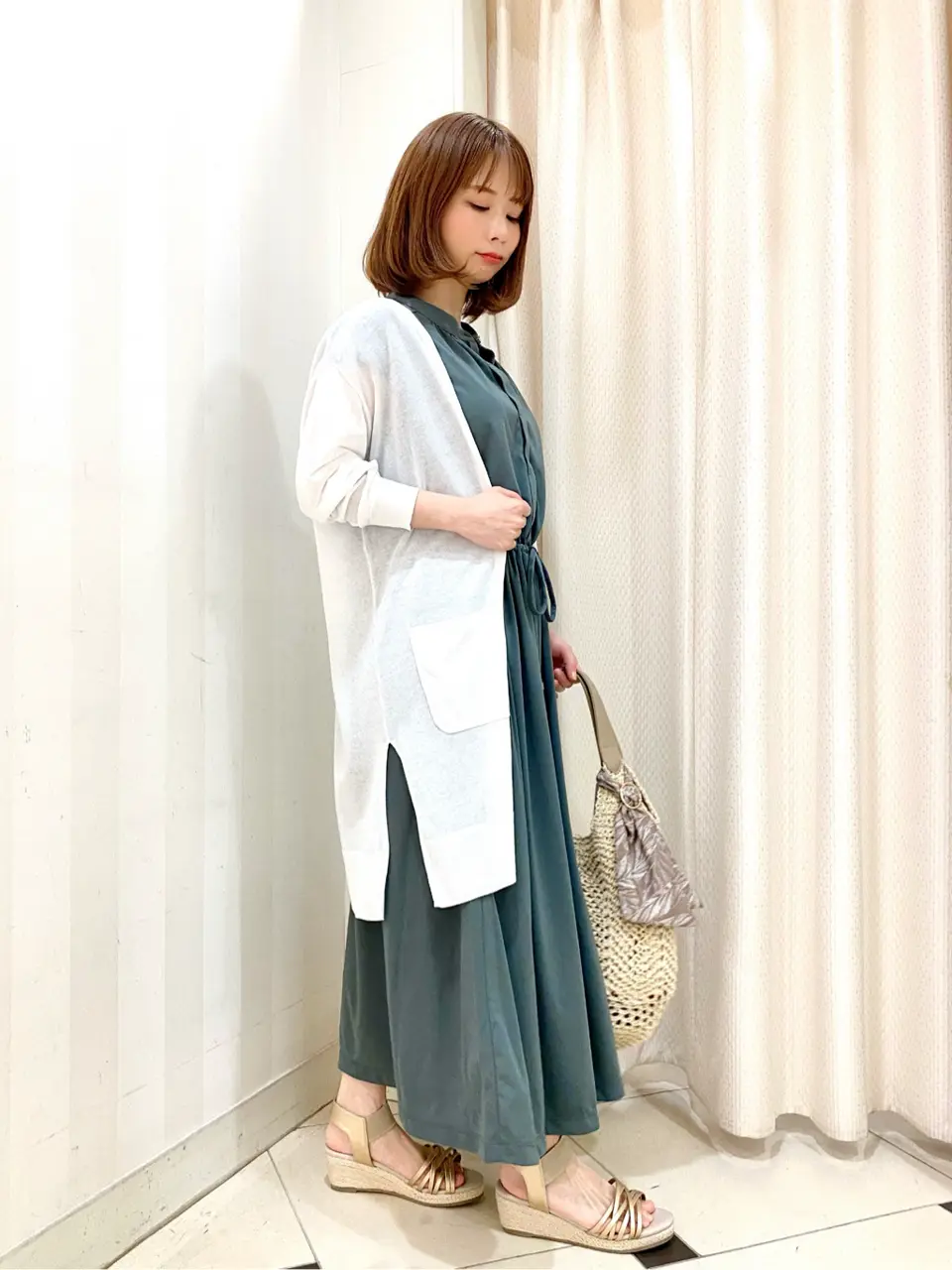 ANY SIS 横尾 コーディネート画像