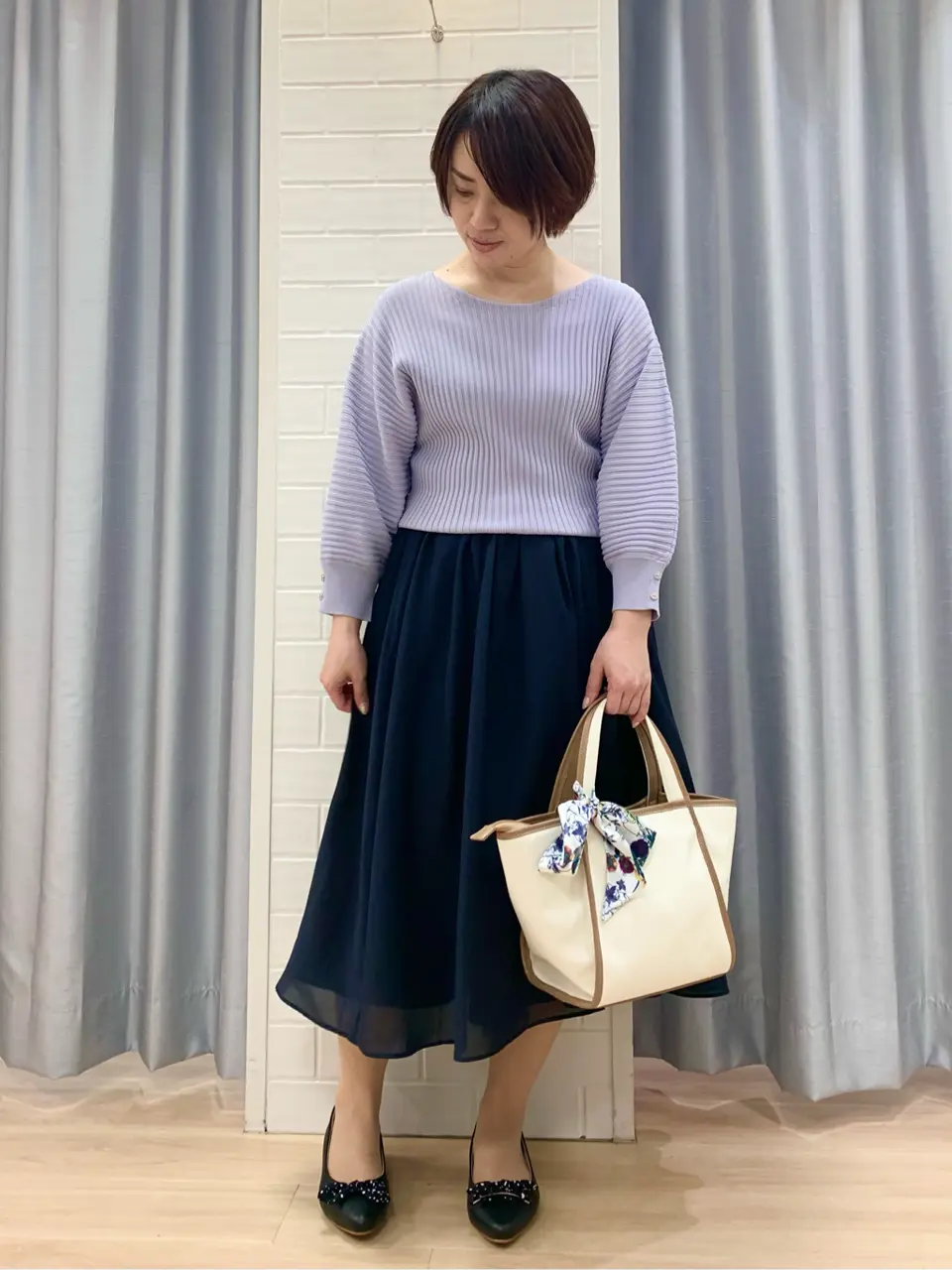 ANY SIS 丸岡 コーディネート画像