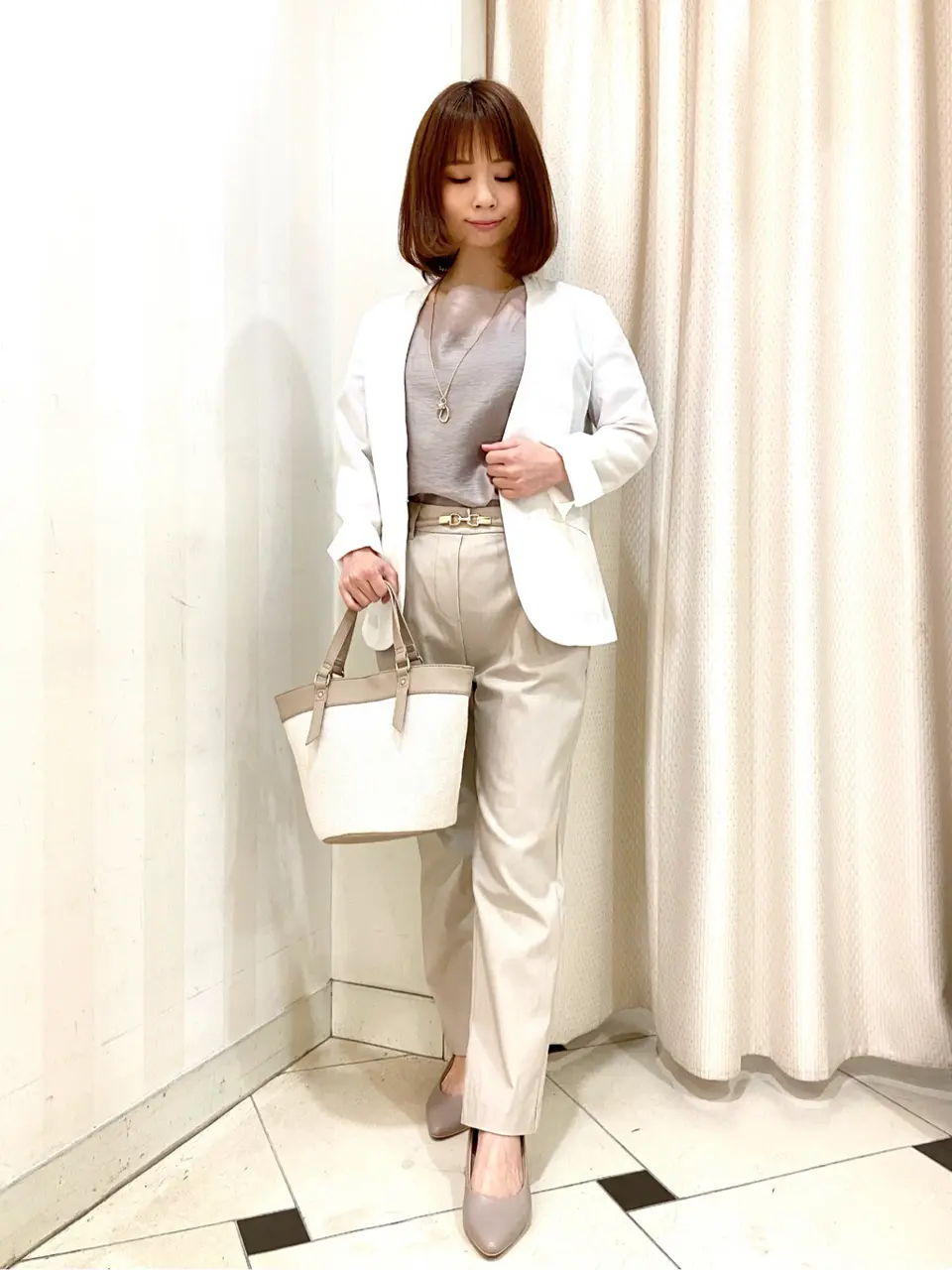 ANY SIS 横尾 コーディネート画像