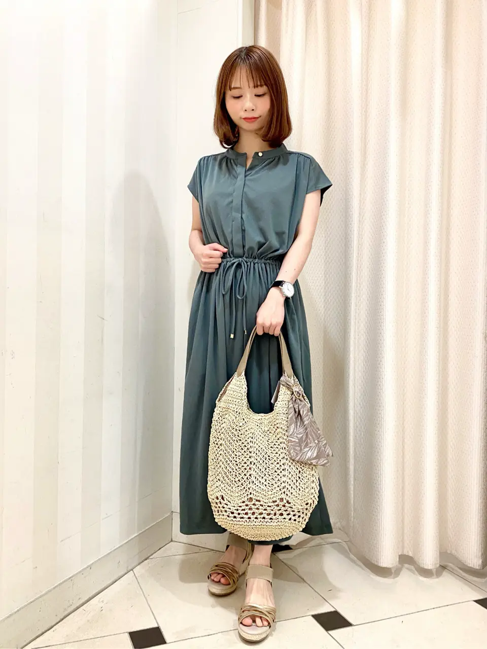 ANY SIS 横尾 コーディネート画像