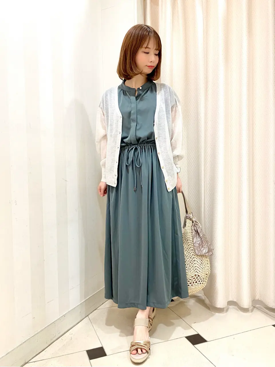 ANY SIS 横尾 コーディネート画像