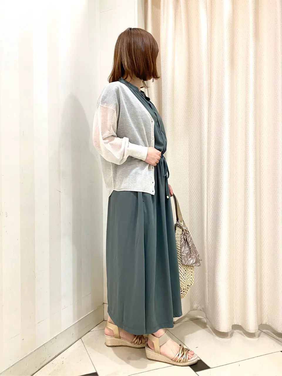 ANY SIS 横尾 コーディネート画像