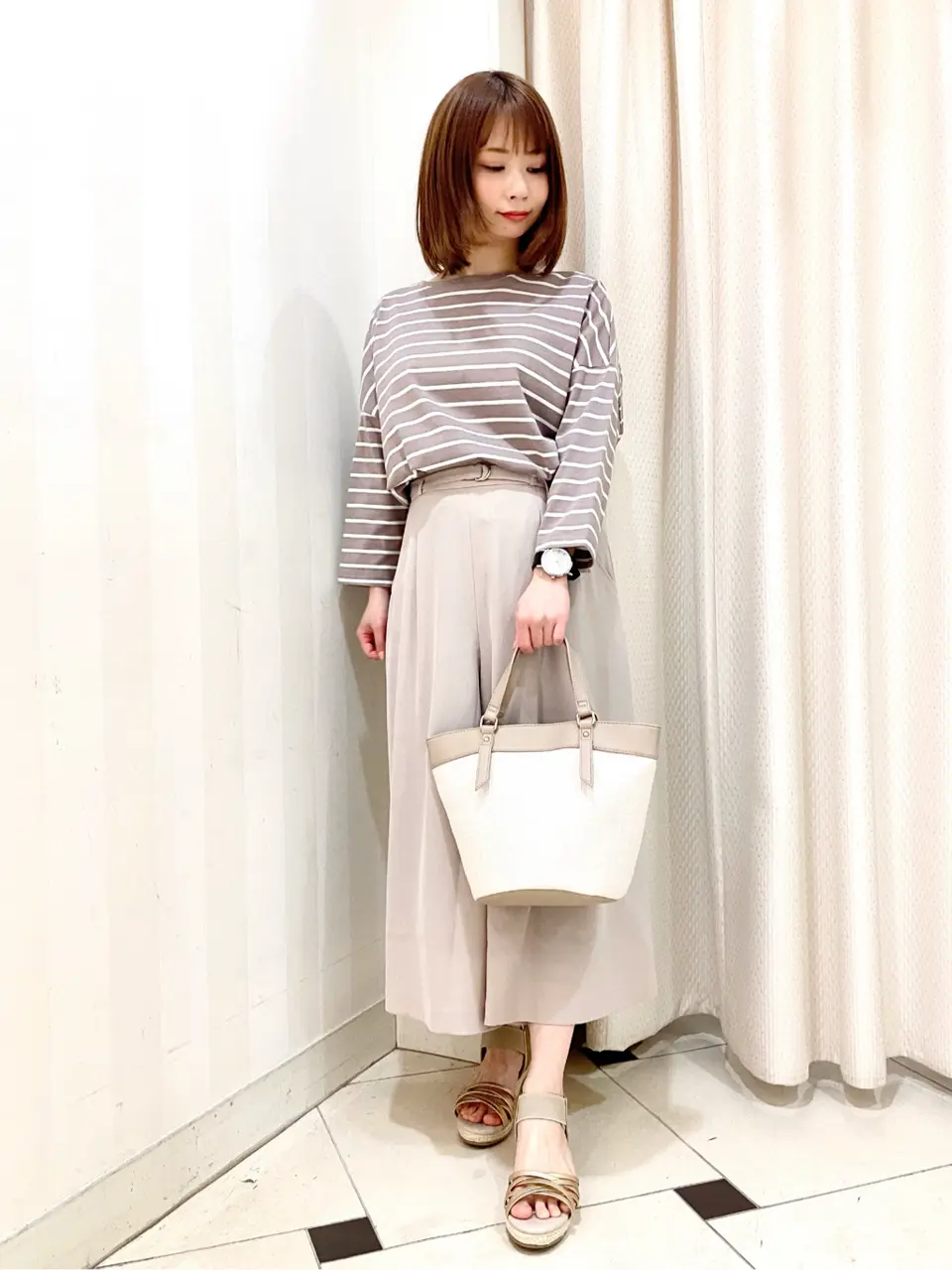 ANY SIS 横尾 コーディネート画像