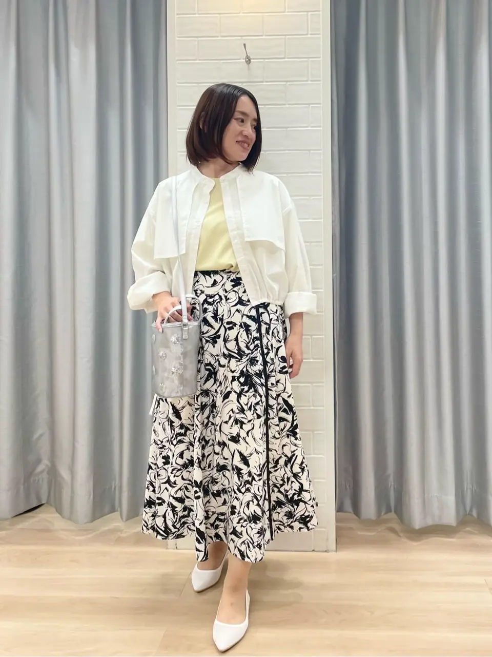 ANY SIS 丸岡 コーディネート画像