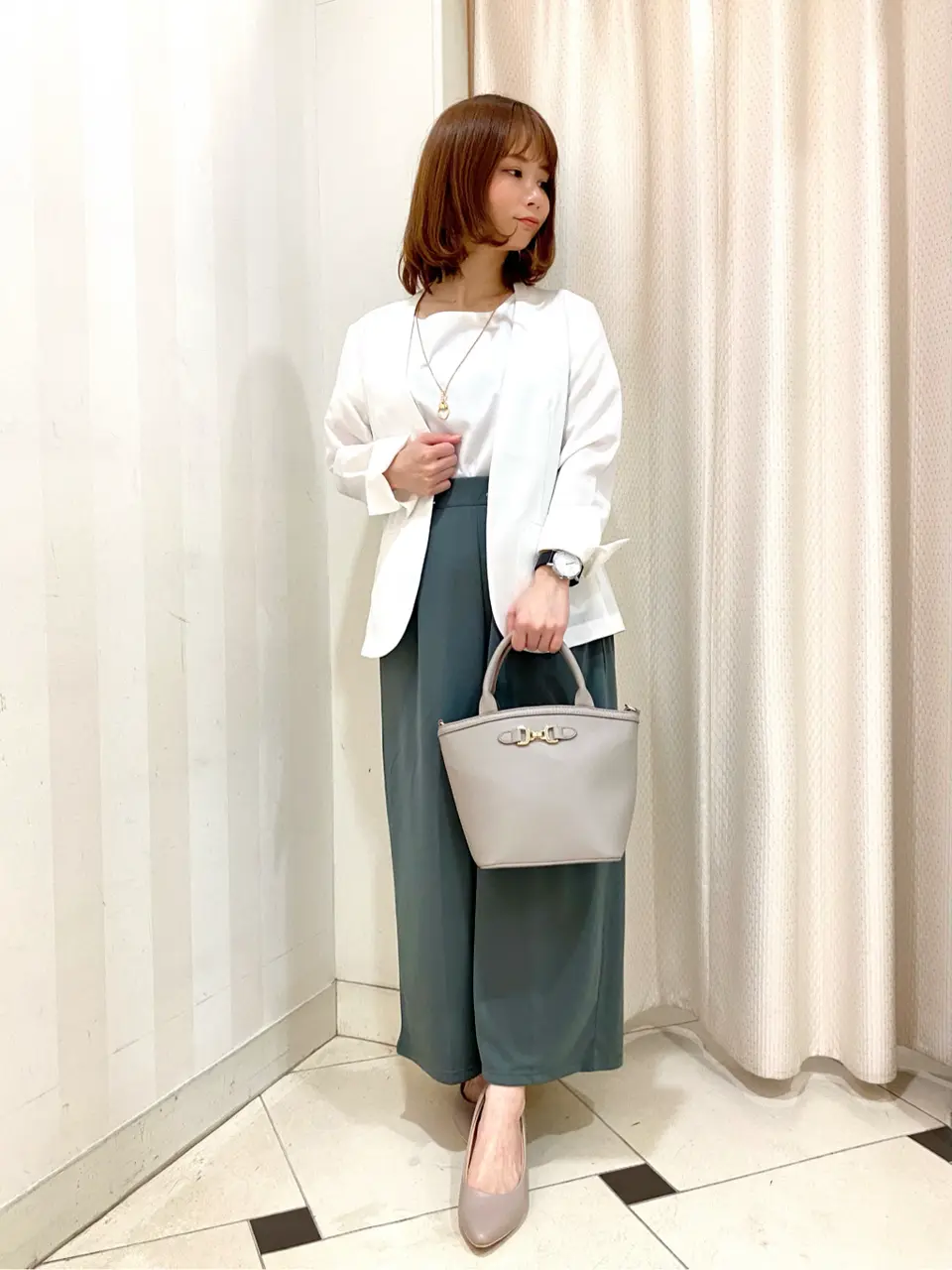 ANY SIS 横尾 コーディネート画像