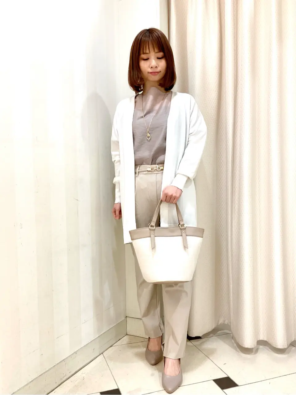 ANY SIS 横尾 コーディネート画像