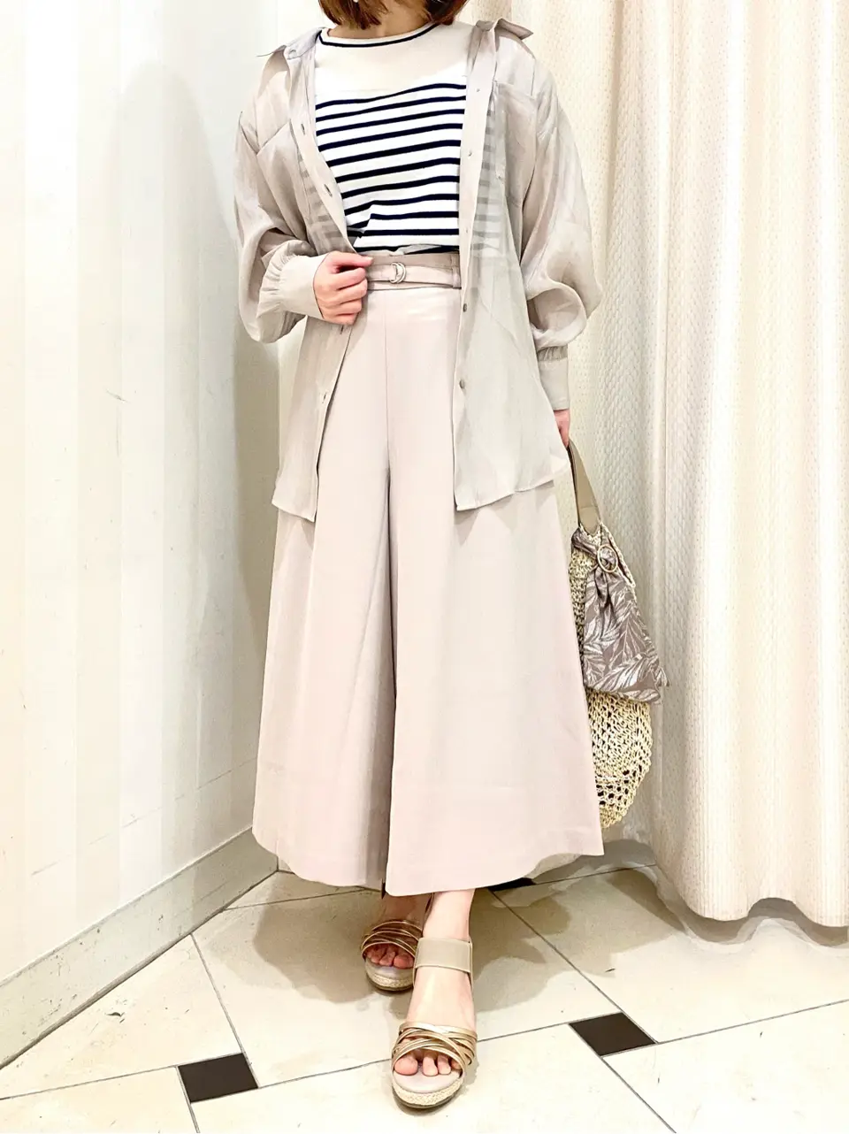 ANY SIS 横尾 コーディネート画像