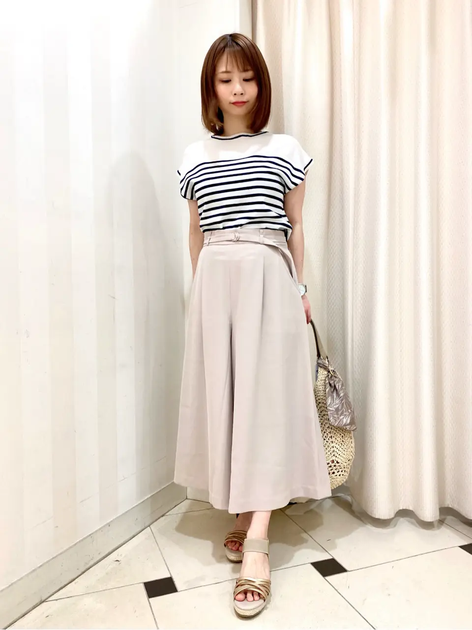 ANY SIS 横尾 コーディネート画像